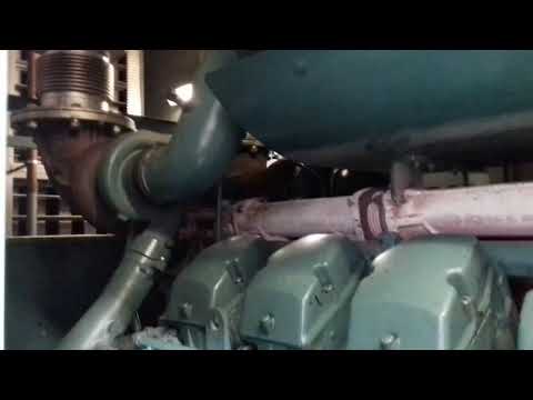 Dorman/Perkins 4012 idle  1250KVA Genset