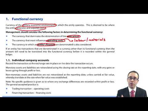 Introduction to ACCA Strategic Business Reporting SBR ACCA SBR