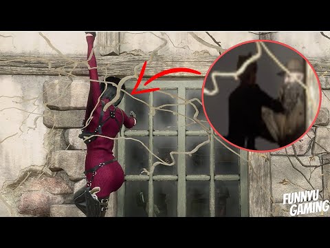 Ada wong saves Leon scene!!