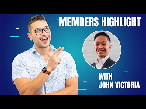 Members Highlight - John Victoria - YouTube