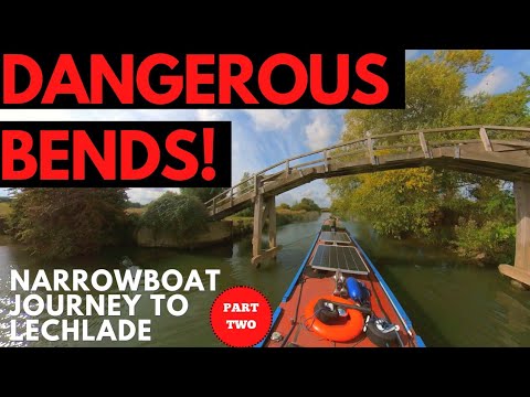DANGEROUS BENDS on the Upper Thames - We HIT a Tree! | Vlog 97