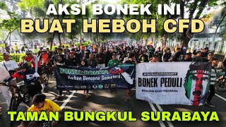 Download lagu Bonek's Performance Shocks CFD Visitors at Bungkul Park | Raising Funds for Sumatra mp3