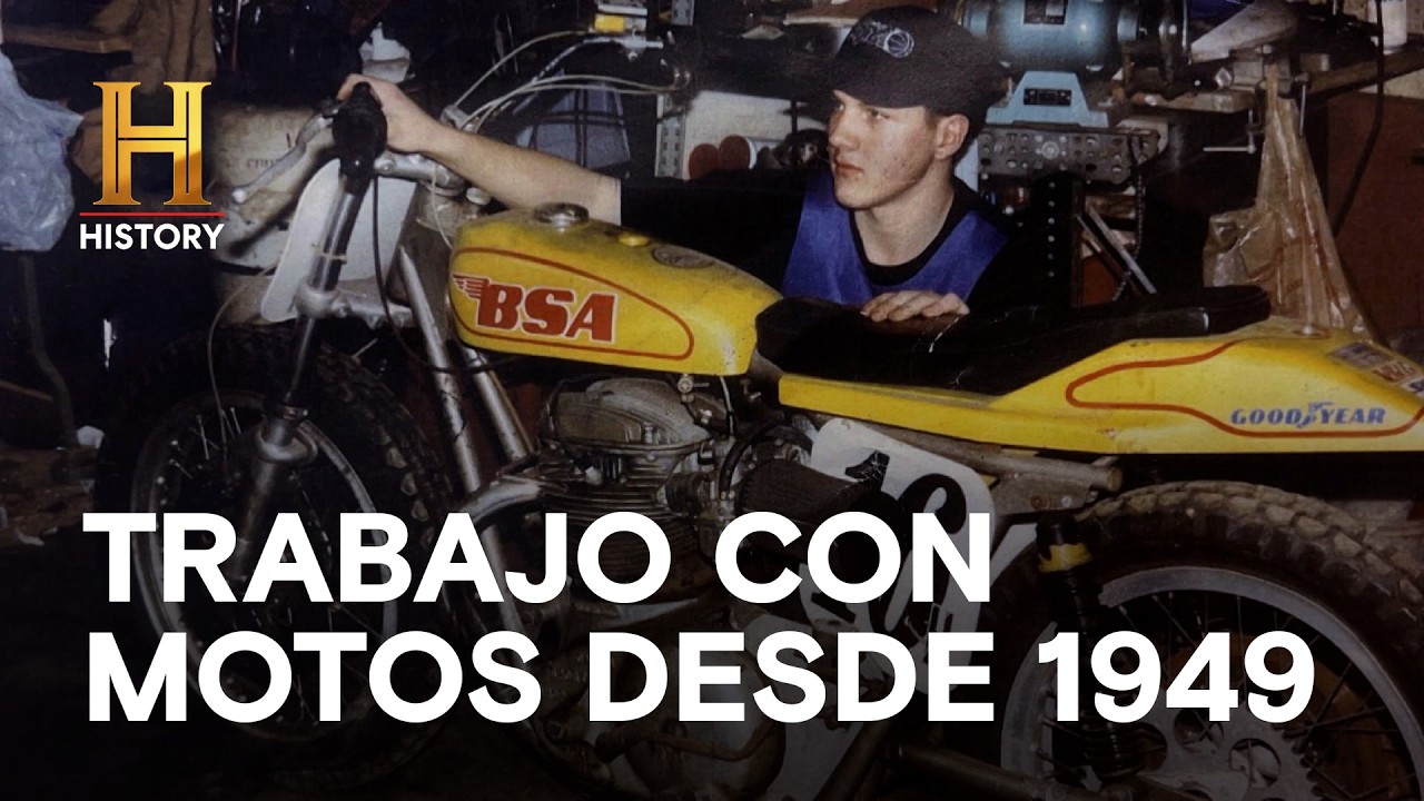 TRABAJO CON MOTOS DESDE 1949 - CAZADORES DE TESOROS