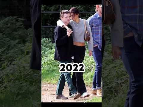 2016-2025 Tom Holland and Zendaya Evolution #shorts #tomholland #zendaya #edit