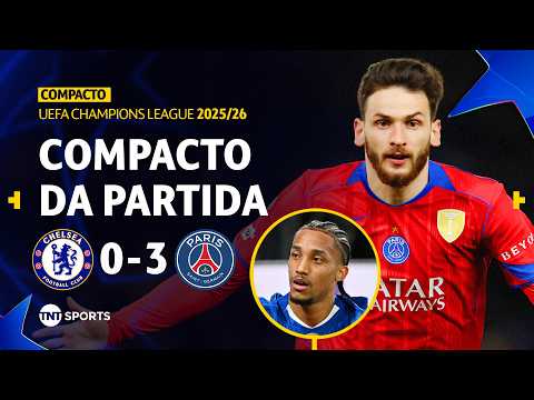 Gols e lances de Chelsea x PSG