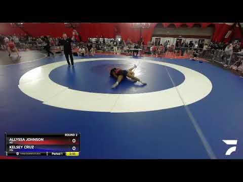 138-144 Lbs Round 2 - Allyssa Johnson, ND Vs Kelsey Cruz, MN F557