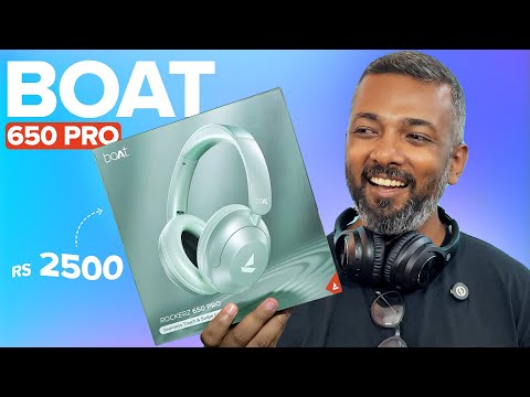 Thumbnail for boAt Rockerz 650 Pro for ₹2,299 🎧 Worth it? #SBUS