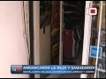 Video: Arrancaron la reja y saquearon