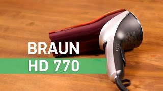 Braun Satin Hair 7 Colour Dryer HD 770 - відео 2