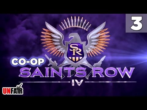 Saints Row 4 - Co-op Campaign - Part #3 - Clothes, Cars & Super Powers