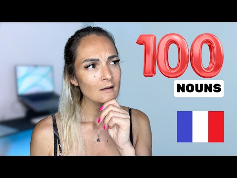 100 Most Common French Nouns (Pronunciation & Example Sentence)
