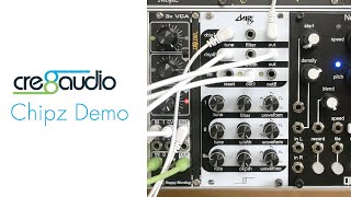 Video thumbnail for Demo: Cre8audio Chipz Eurorack Module by Earther