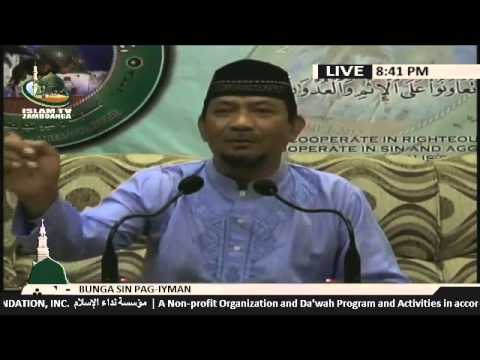 Bunga sin Pag Iyman (Part 10) lecture by Sheikh Abdelnasser Abdurahman (Tausug)