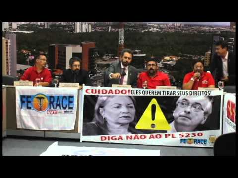 Audiência pública na Assembleia Legislativa sobre a PL 5230