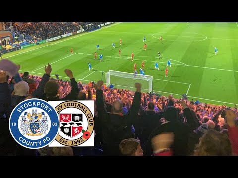 STOCKPORT LIMBS AND 90TH MINUTE EQUALISER! STOCKPORT VS BROMLEY VLOG