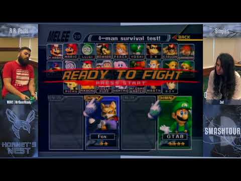 Hornet's Nest 2 Pools - WAVE | MrBeenReady (Luigi) vs. Zed (Fox)