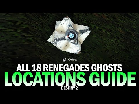 All 18 Renegades Ghosts Locations Guide (Cherished Constellation Triumph) [Destiny 2]