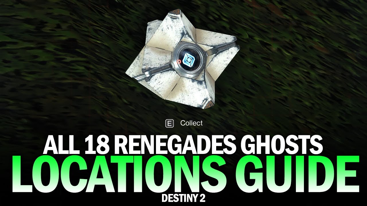 All 18 Renegades Ghosts Locations Guide (Cherished Constellation Triumph) [Destiny 2]