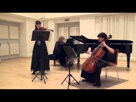 CESAR FRANCK - TRIO CONCERTANT Op. 1/1 for piano, violin and cello