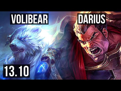 VOLIBEAR vs DARIUS (TOP) | 2/1/5 | KR Master | 13.10