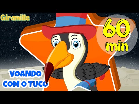 Voando com o Tuco - Giramille 60 min | Desenho Animado Musical