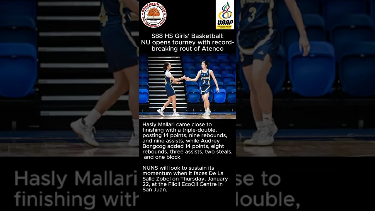 UAAP Girls' Basketball: NU destroys Ateneo by 126 points