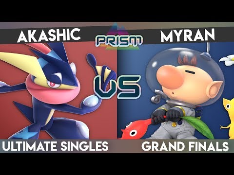 PRISM 168 - Akashic (Greninja) vs. Myran (Olimar) - Grand Finals - Smash Ultimate Singles