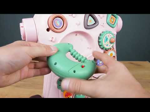 Каталка-ходунки 5в1 с музыкальным брелоком, столик, минивелобег, игрушка для малышей, безопасный пластик для - фото 1 - id-p2414740997