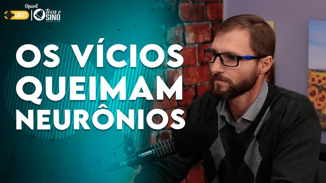 OS VÍCIOS QUEIMAM NEURÔNIOS| #cortes  | #podcast  | @PadreManzottiOficial | @julioluchmann