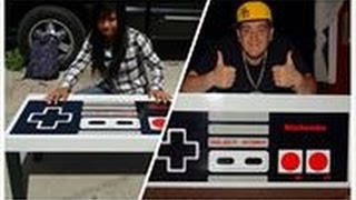 Mesa de Control Nintendo "Nintable" para mi cuarto Gamer