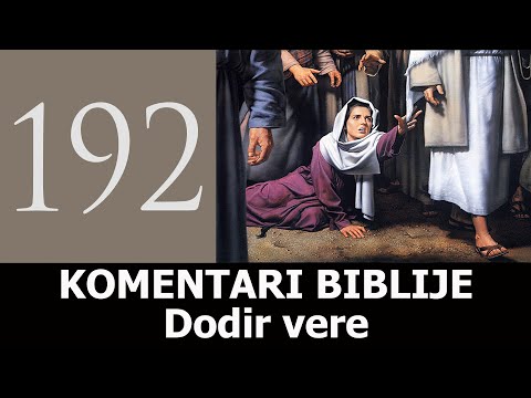 KB 192 - Dodir vere