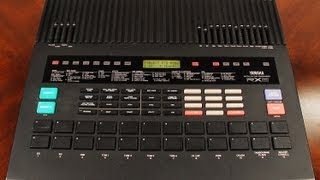 Video thumbnail for Yamaha RX5 Drum Machine Demo by zibbybone
