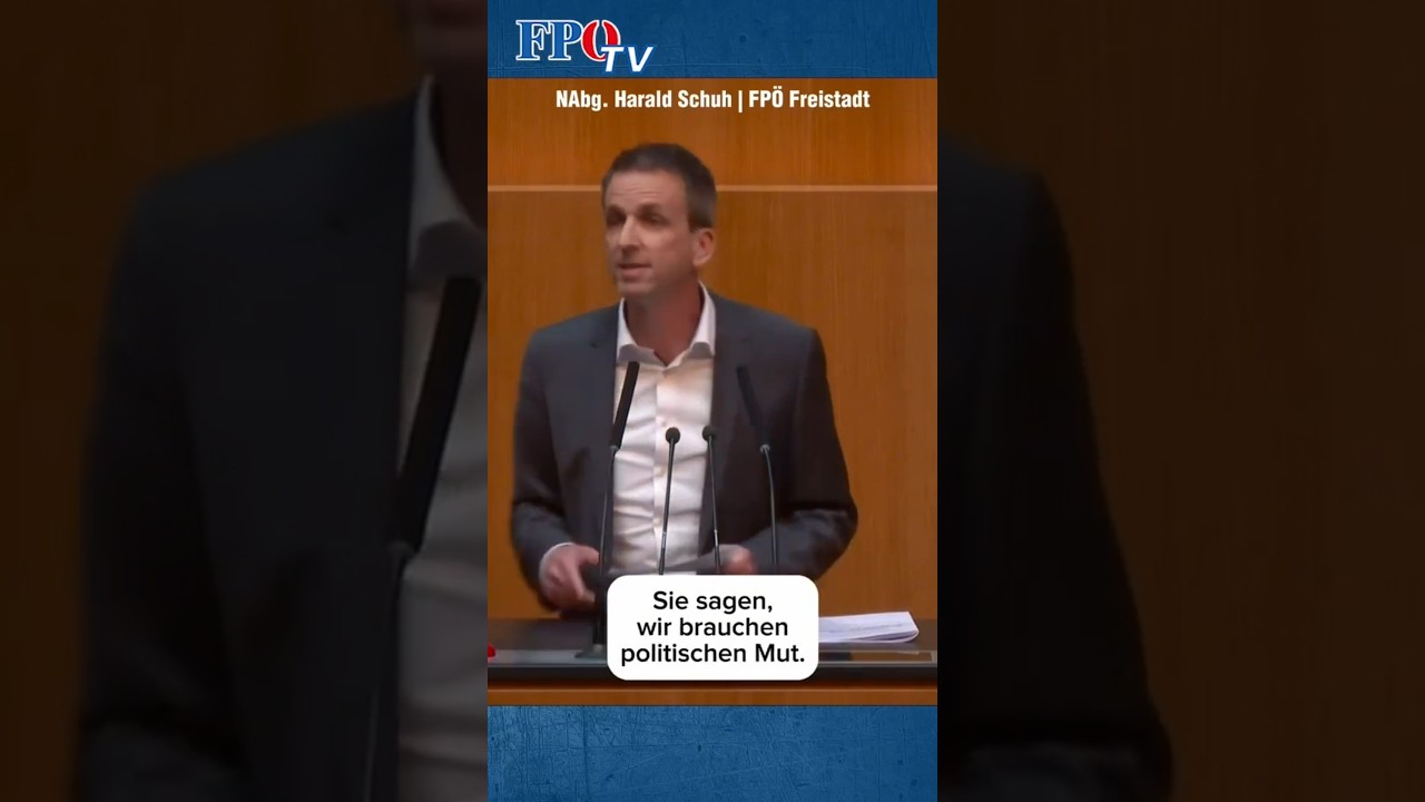 FPÖ-Abgeordneter rechnet mit Chaos-Budget der Verlierer-Ampel ab!