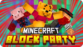 DALTONISMO AGUDO! D: | Minecraft Block Party - Sarinha, Macundra y Luh
