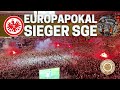 EINTRACHT FRANKFURT GEWINNT DIE EUROPA LEAGUE | Das Waldstadion rastet aus!