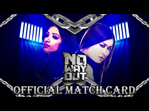 TEW 2020 Challenge Run - No Way Out 2022 Official Match Card