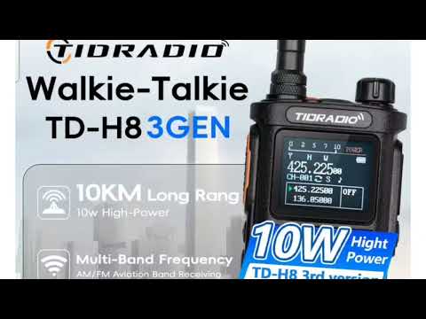 Neues TIDRADIO H8 – 3. Generation, Airband-Modell