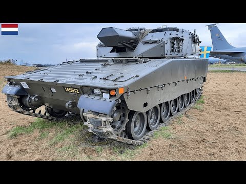 The Netherlands acquired 20 Mjölner mortar vehicles from BAE Systems Hägglunds