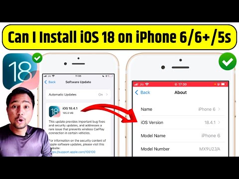 Can I Install iOS 18 on iPhone 6/6+/iPhone 5s ? Download iOS 18 on iPhone 6 | Get iOS 18 Update ?