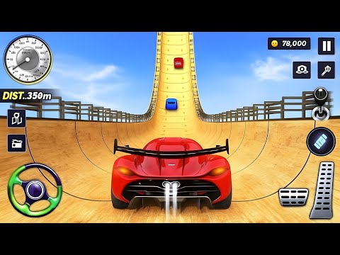 Impossible GT Car Stunt Racing - GT Car Driving Master Simulator 3D - Android Gameplay