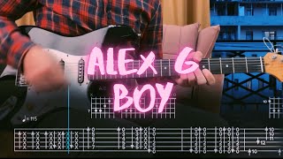 Boy Alex G Сover / Guitar Tab / Lesson / Tutorial