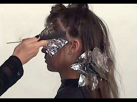 How to Create Dimension in Hair Color using Ribbon...