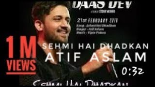 Sehmi Hai Dhadkan | Daas Dev | Atif Aslam | Rahul Bhatt, Aditi Rao Hydari &amp; Richa Chadha | Vipin P