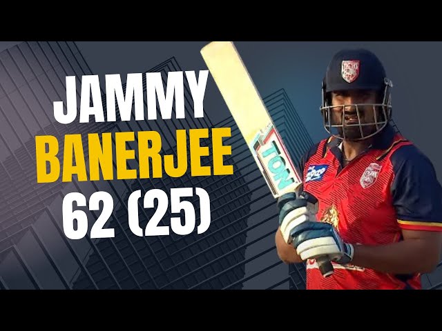 Jammy Smashes 62 in Just 25 Balls to Secure Bengal Tigers’ Lead Against Kerala Strikers | Highlights