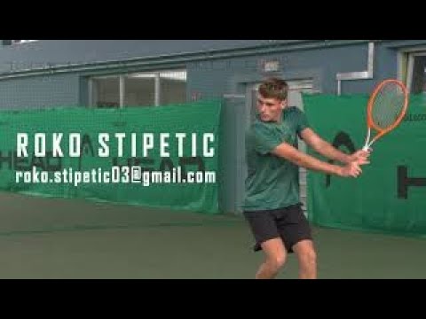 Roko Stipetic - College Tennis Recruiting Video Fall 2022