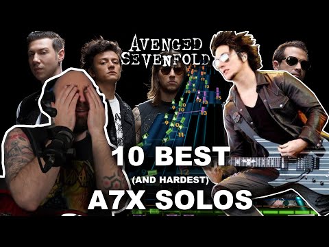 Top 10 Hardest And Best A7X Solo's! (Or: 10 Times Synyster Gates Put Me In The Dumpster)