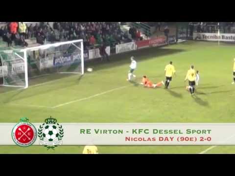 Nicolas DAY (2-0, 90e) RE Virton - KFC Dessel Sport