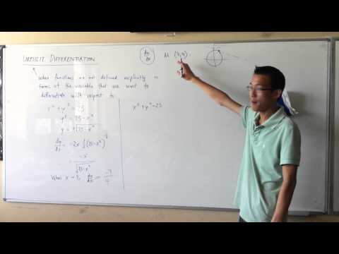 Implicit Differentiation