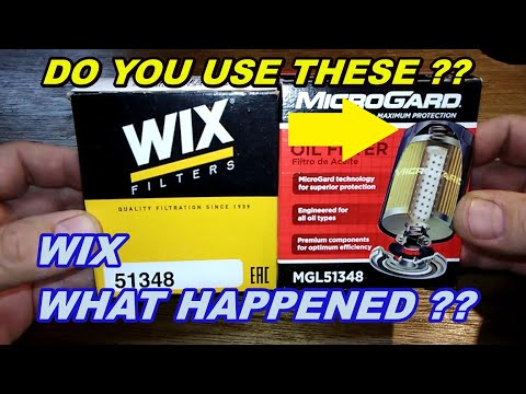 Wix Oil Filter Cut Open 51348 vs. Microgard Oil Filter Cut Open 51348, Oil Filter Review
