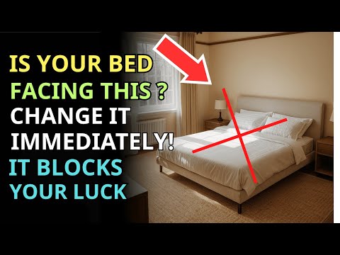 NEVER Place Your BED This Way or You Will Drive Away Money and Good Fortune/ Fengshui